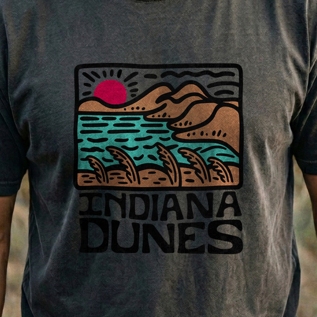 Indiana Dunes National Park Cotton T-Shirt