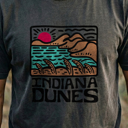 Indiana Dunes National Park Cotton T-Shirt