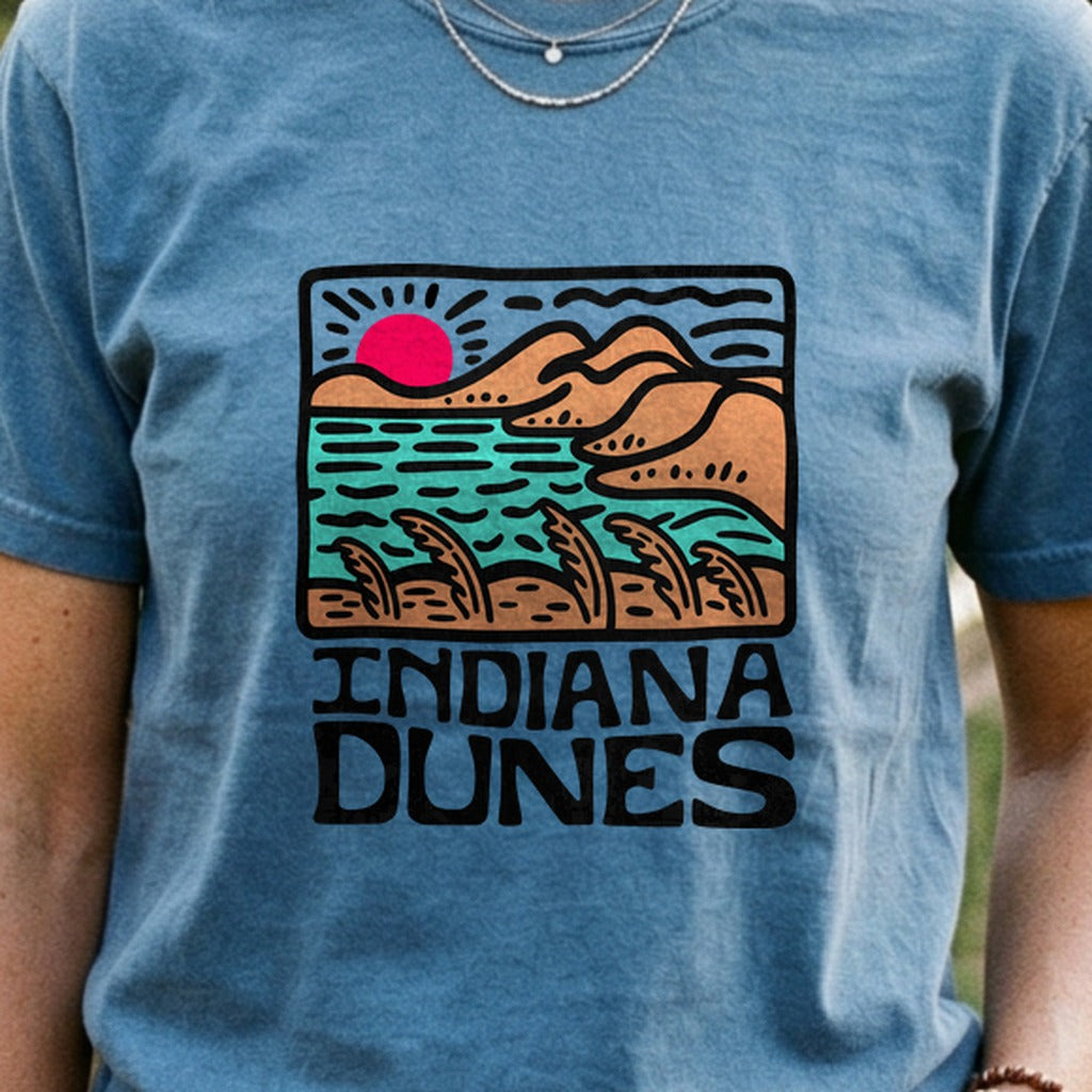 Indiana Dunes National Park Cotton T-Shirt