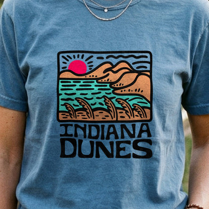 Indiana Dunes National Park Cotton T-Shirt