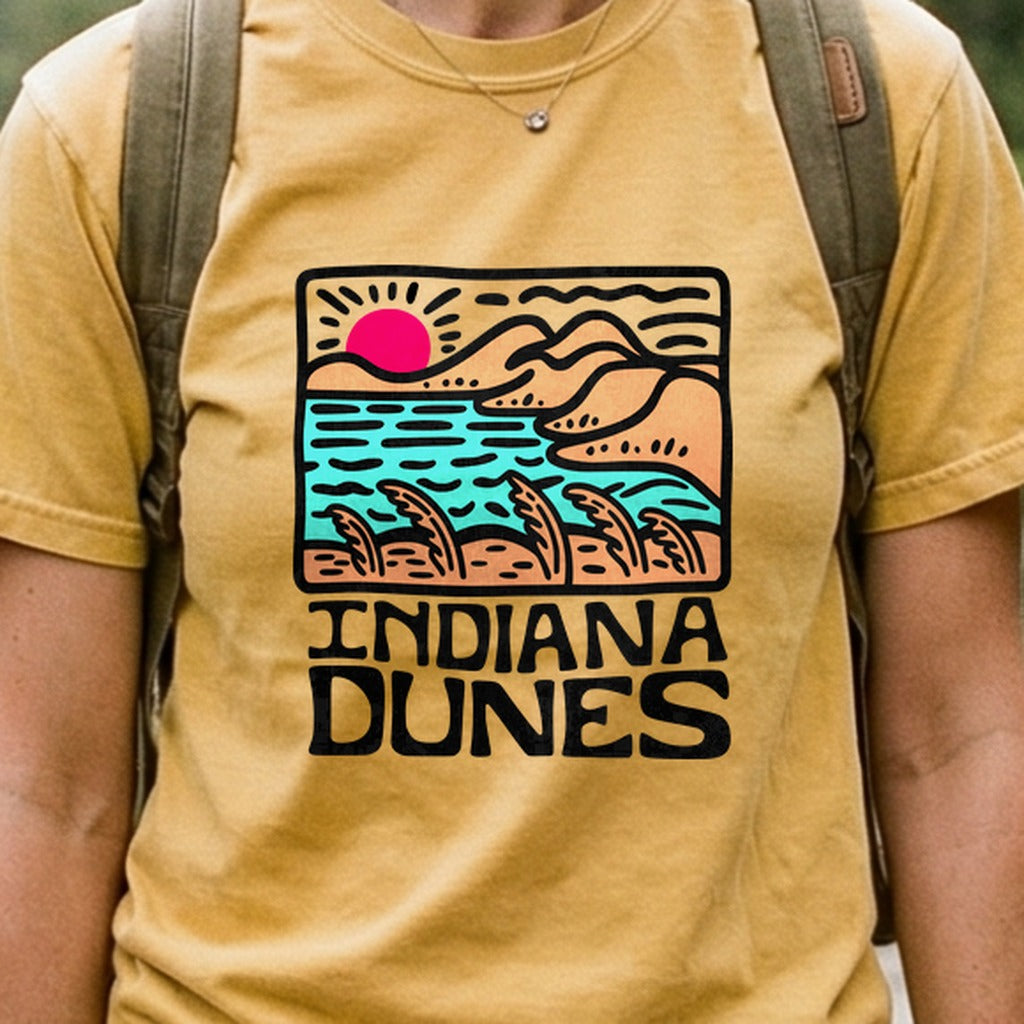 Indiana Dunes National Park Cotton T-Shirt