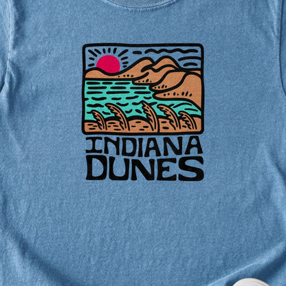 Indiana Dunes National Park Kids Cotton T-Shirt