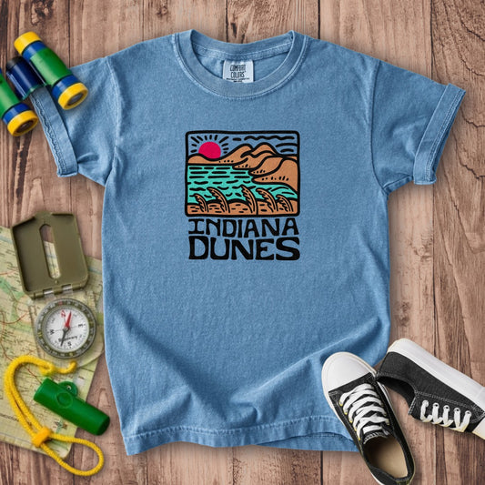 Indiana Dunes National Park Kids Cotton T-Shirt