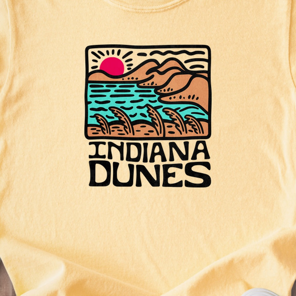 Indiana Dunes National Park Kids Cotton T-Shirt