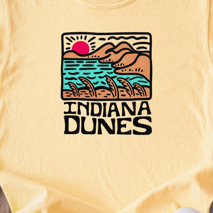 Indiana Dunes National Park Kids Cotton T-Shirt