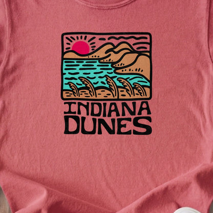 Indiana Dunes National Park Kids Cotton T-Shirt