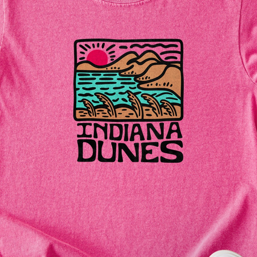 Indiana Dunes National Park Kids Cotton T-Shirt