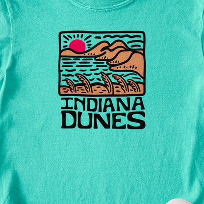 Indiana Dunes National Park Kids Cotton T-Shirt