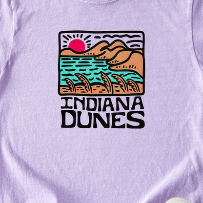Indiana Dunes National Park Kids Cotton T-Shirt