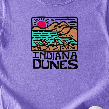 Indiana Dunes National Park Kids Cotton T-Shirt
