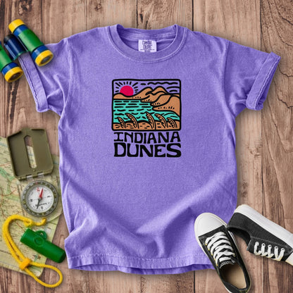 Indiana Dunes National Park Kids Cotton T-Shirt