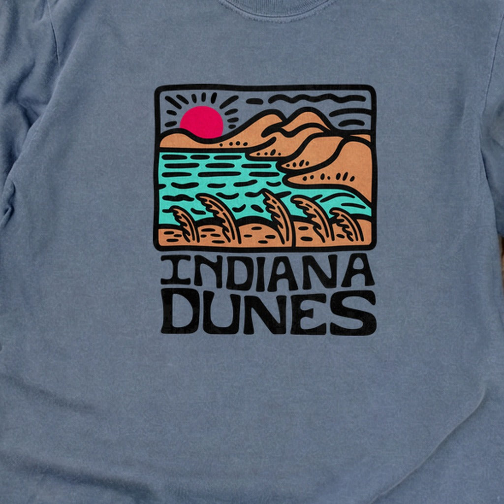 Indiana Dunes National Park Cotton Long Sleeve