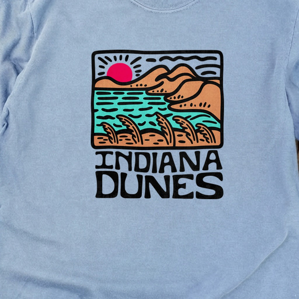 Indiana Dunes National Park Cotton Long Sleeve