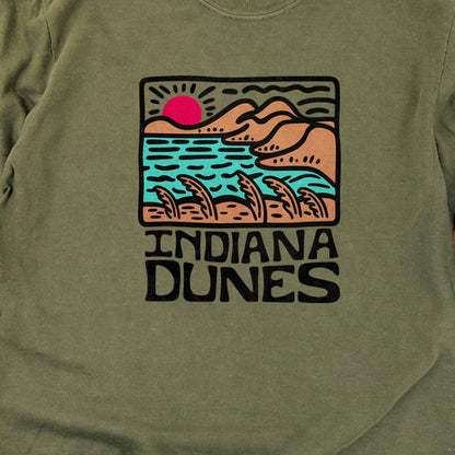 Indiana Dunes National Park Cotton Long Sleeve