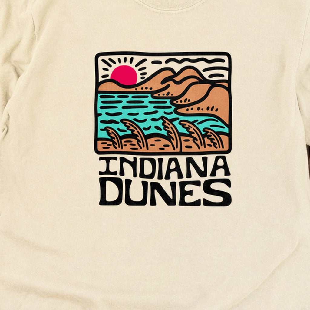 Indiana Dunes National Park Cotton Long Sleeve