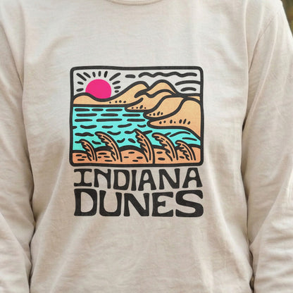 Indiana Dunes National Park Cotton Long Sleeve
