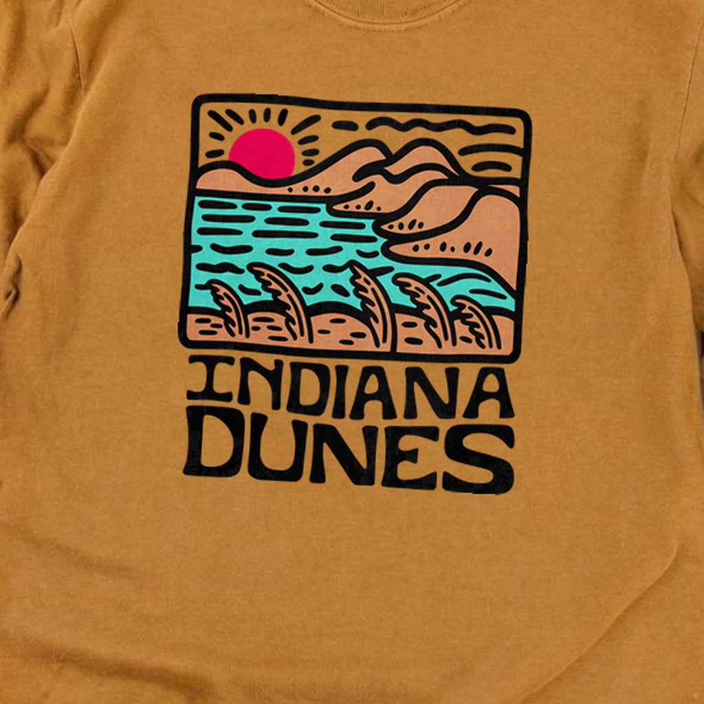 Indiana Dunes National Park Cotton Long Sleeve