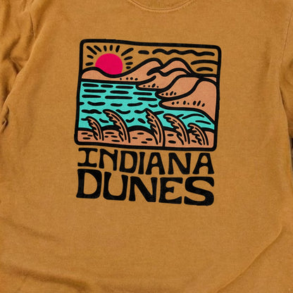 Indiana Dunes National Park Cotton Long Sleeve