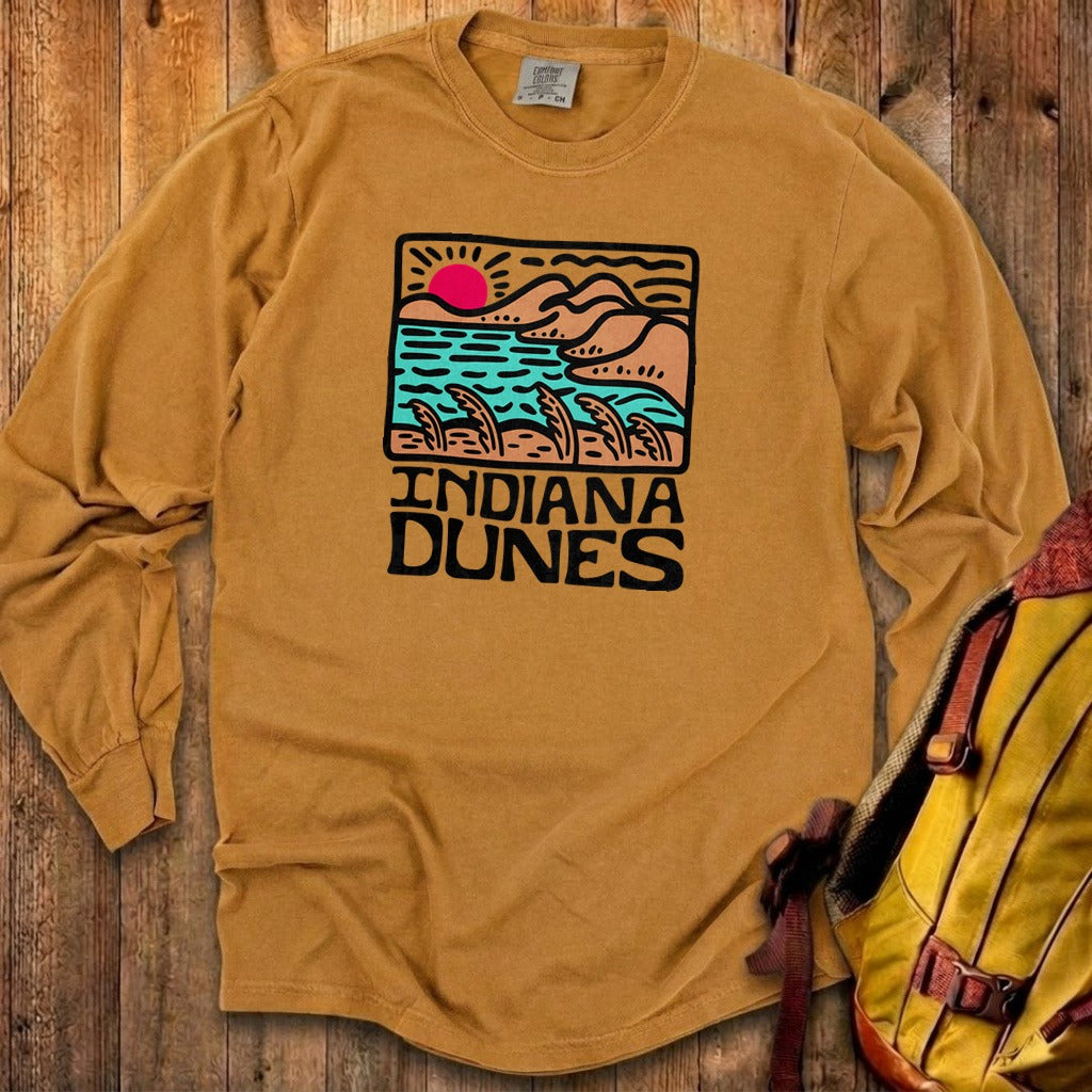 Indiana Dunes National Park Cotton Long Sleeve