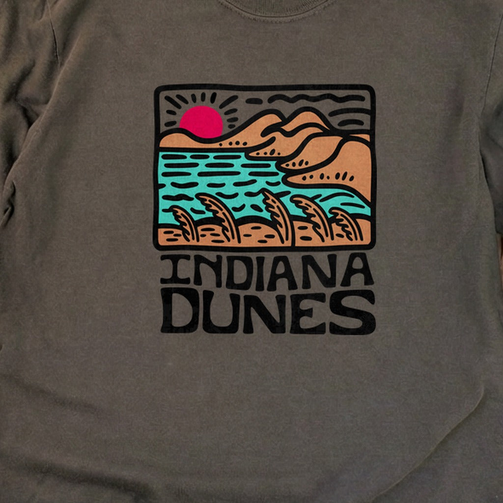 Indiana Dunes National Park Cotton Long Sleeve