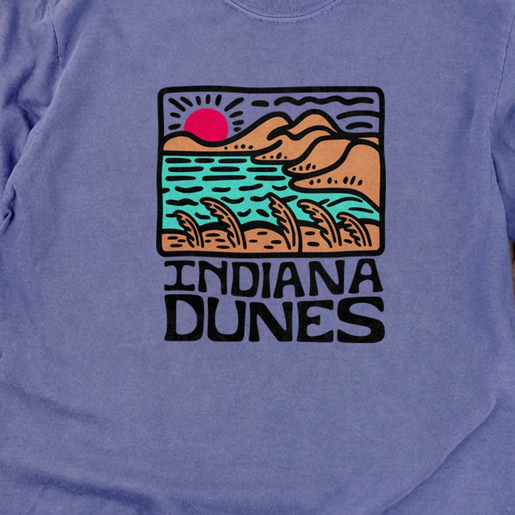 Indiana Dunes National Park Cotton Long Sleeve