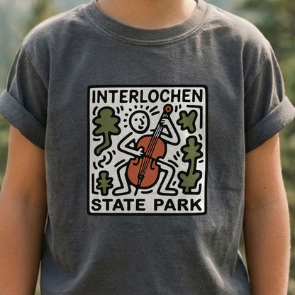 Interlochen State Park Kids Cotton T-Shirt