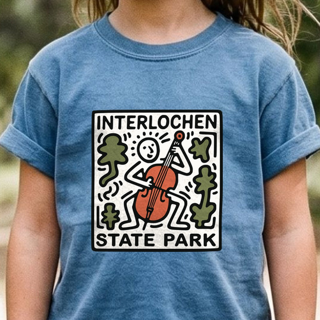 Interlochen State Park Kids Cotton T-Shirt