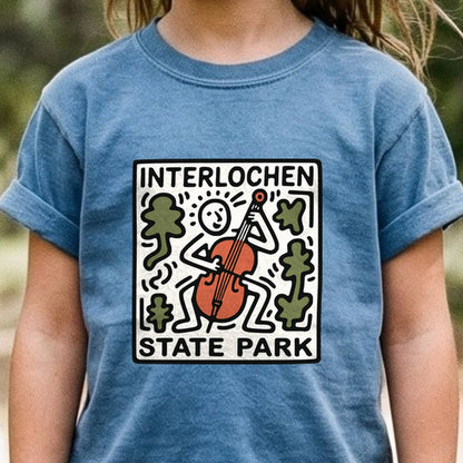 Interlochen State Park Kids Cotton T-Shirt