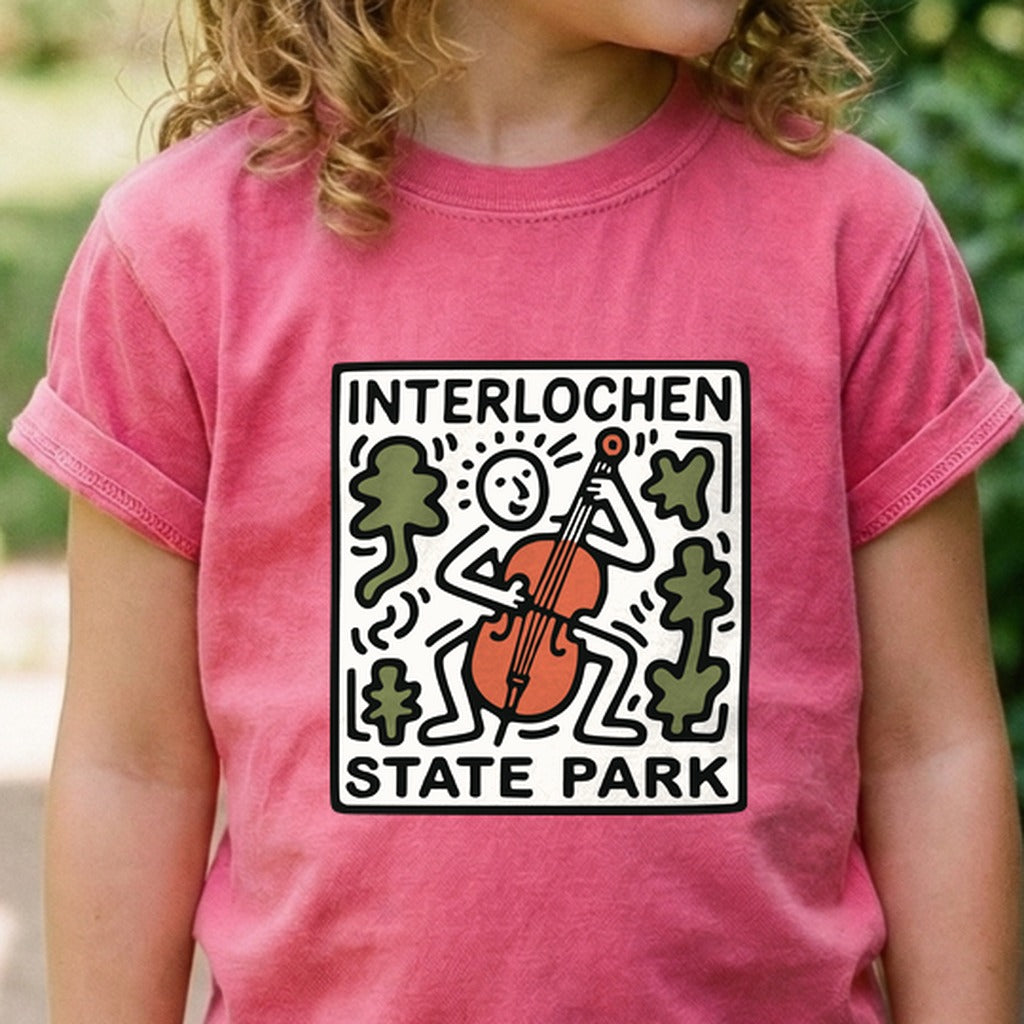 Interlochen State Park Kids Cotton T-Shirt