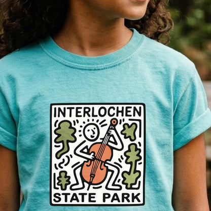 Interlochen State Park Kids Cotton T-Shirt
