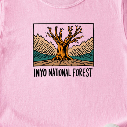 Inyo National Forest Kids Cotton T-Shirt