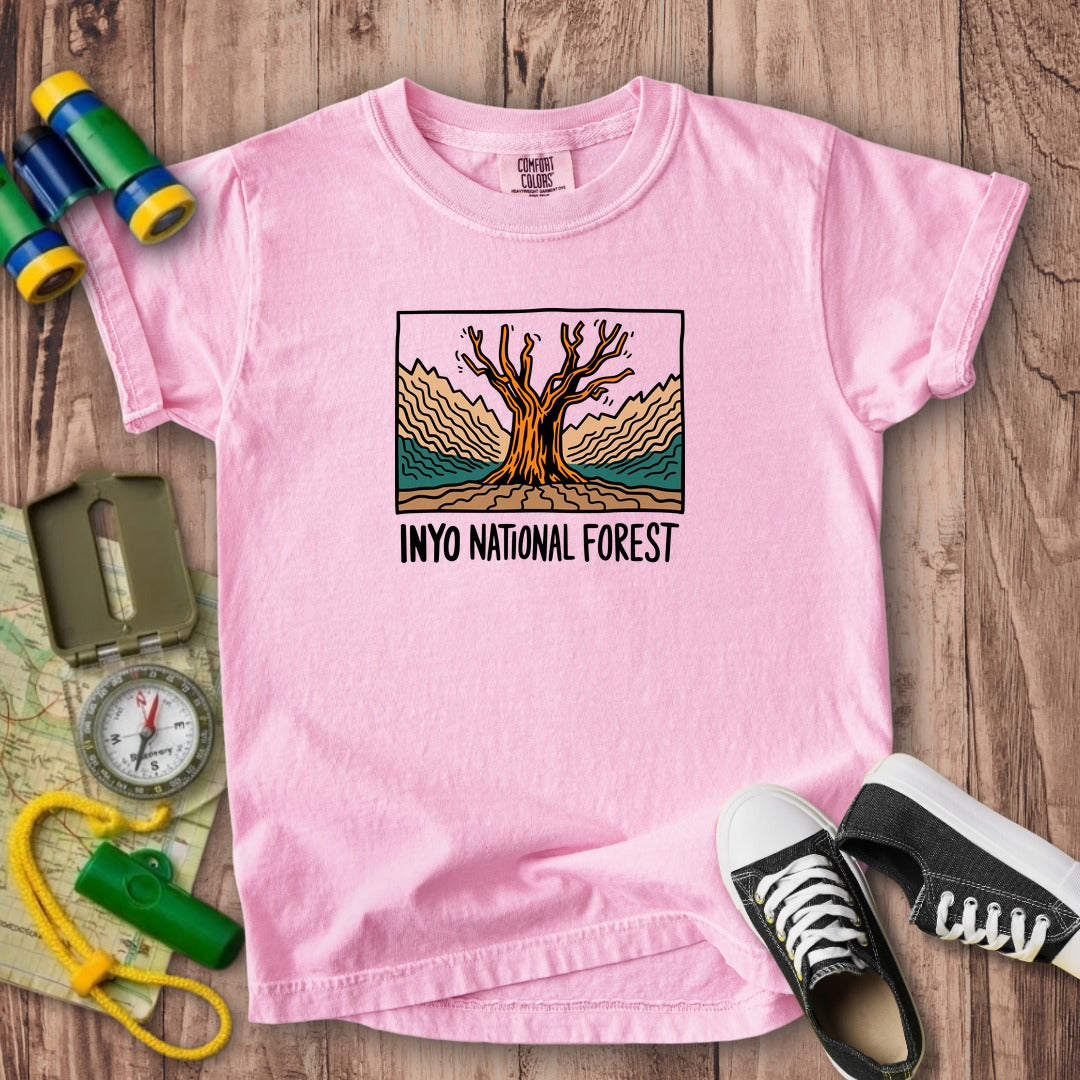 Inyo National Forest Kids Cotton T-Shirt