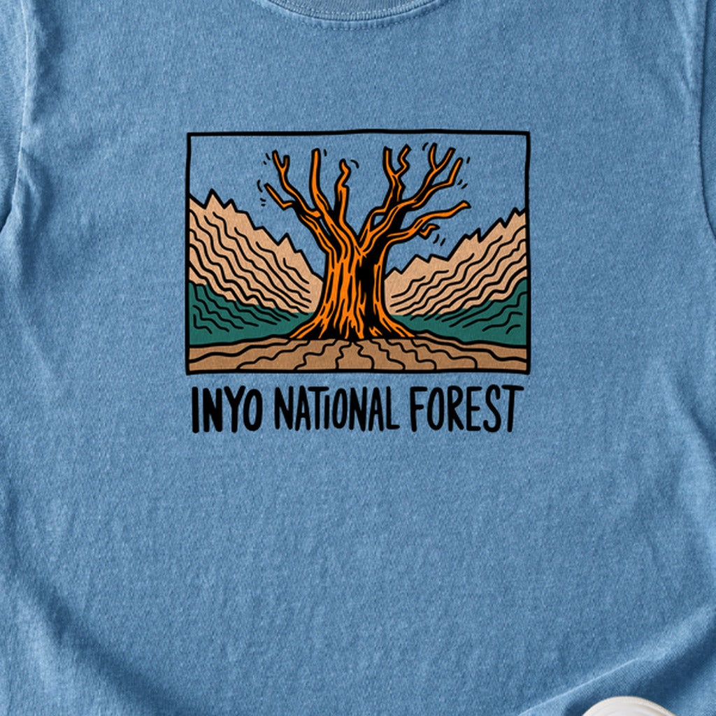 Inyo National Forest Kids Cotton T-Shirt