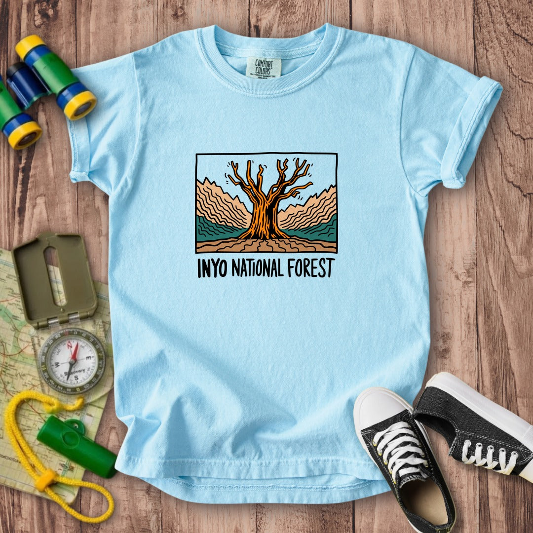 Inyo National Forest Kids Cotton T-Shirt