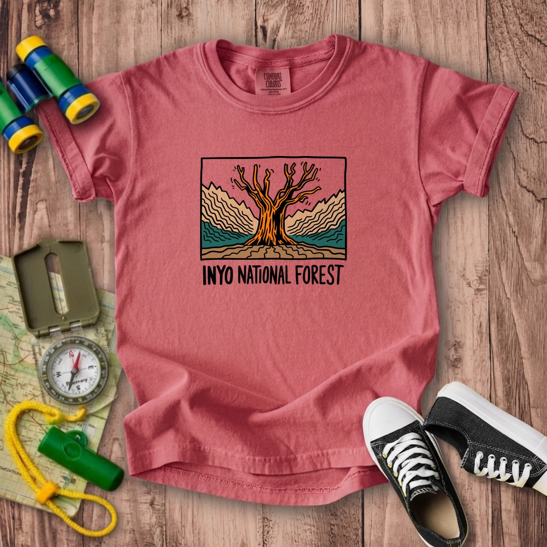 Inyo National Forest Kids Cotton T-Shirt