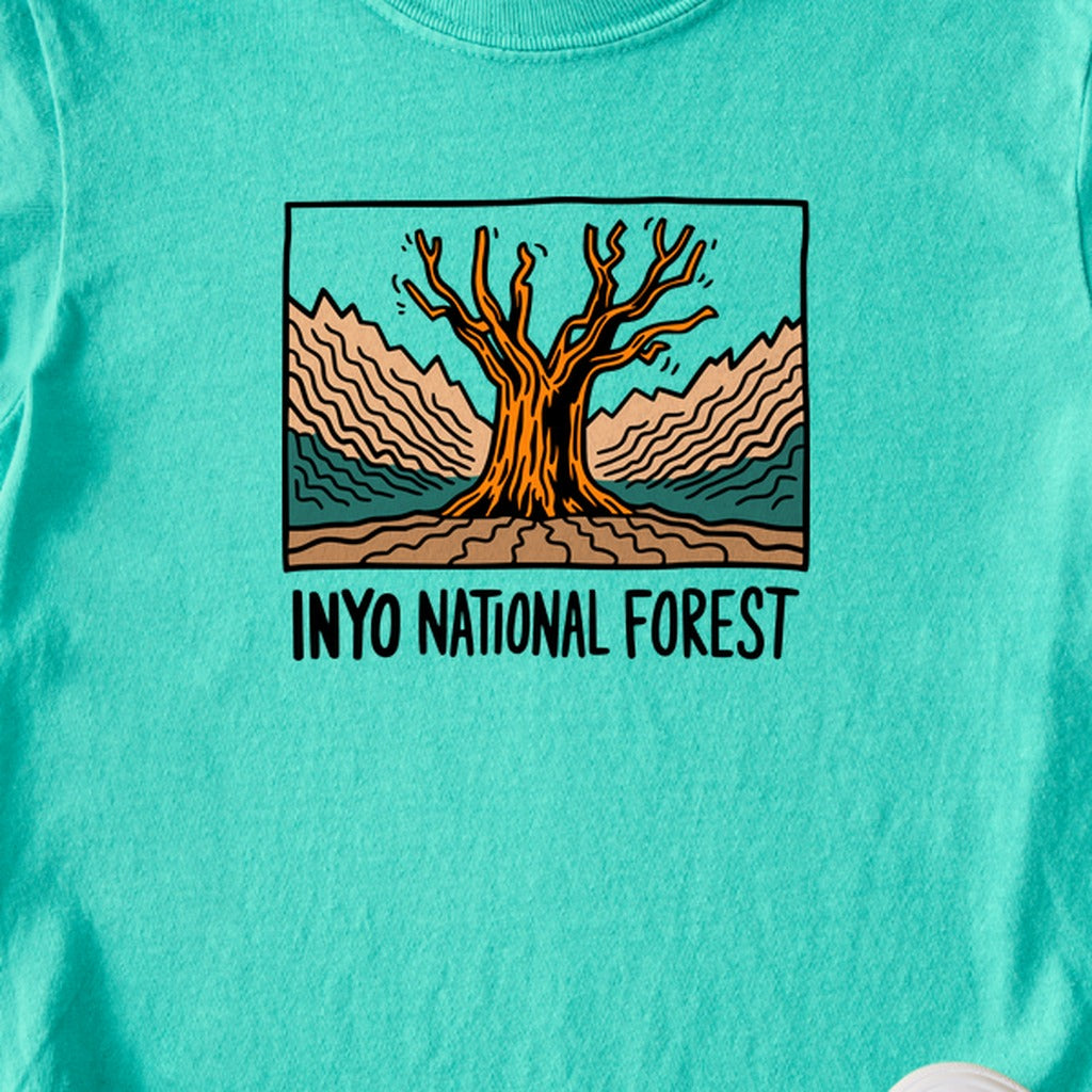 Inyo National Forest Kids Cotton T-Shirt