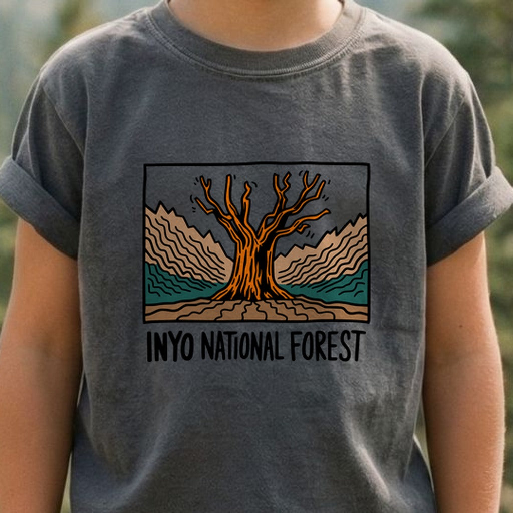 Inyo National Forest Kids Cotton T-Shirt