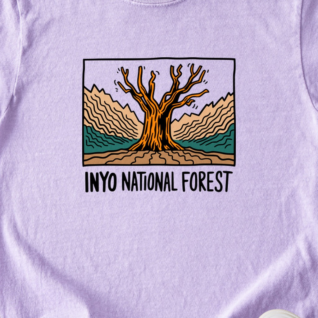 Inyo National Forest Kids Cotton T-Shirt