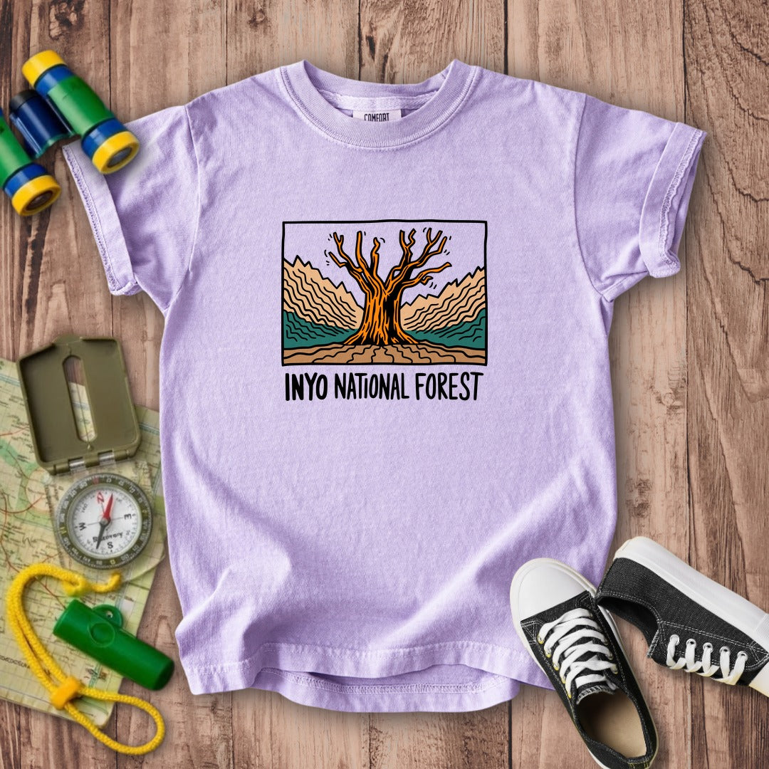 Inyo National Forest Kids Cotton T-Shirt