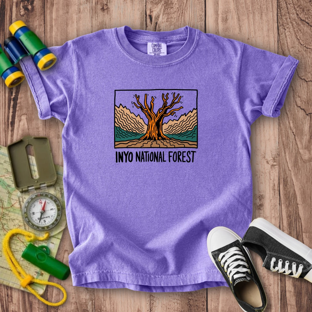 Inyo National Forest Kids Cotton T-Shirt