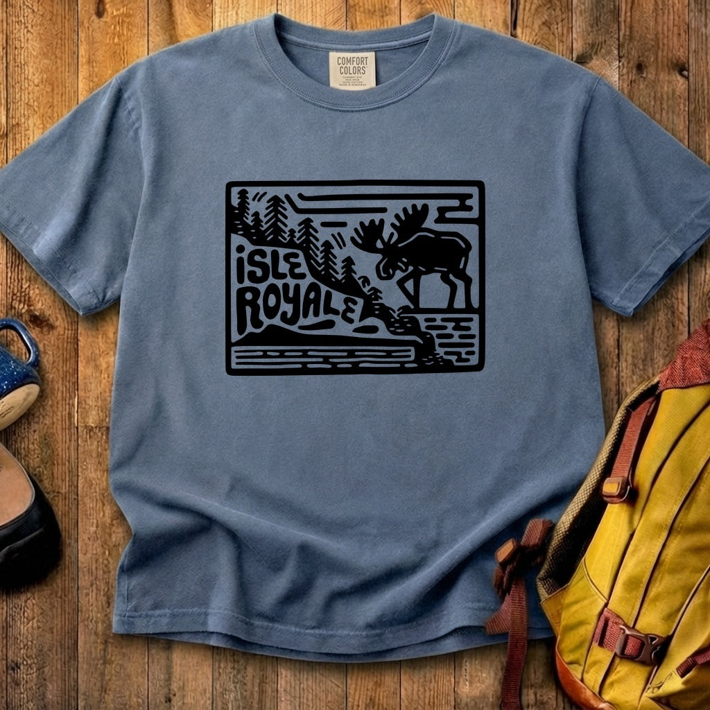 Isle Royale National Park Cotton T-Shirt