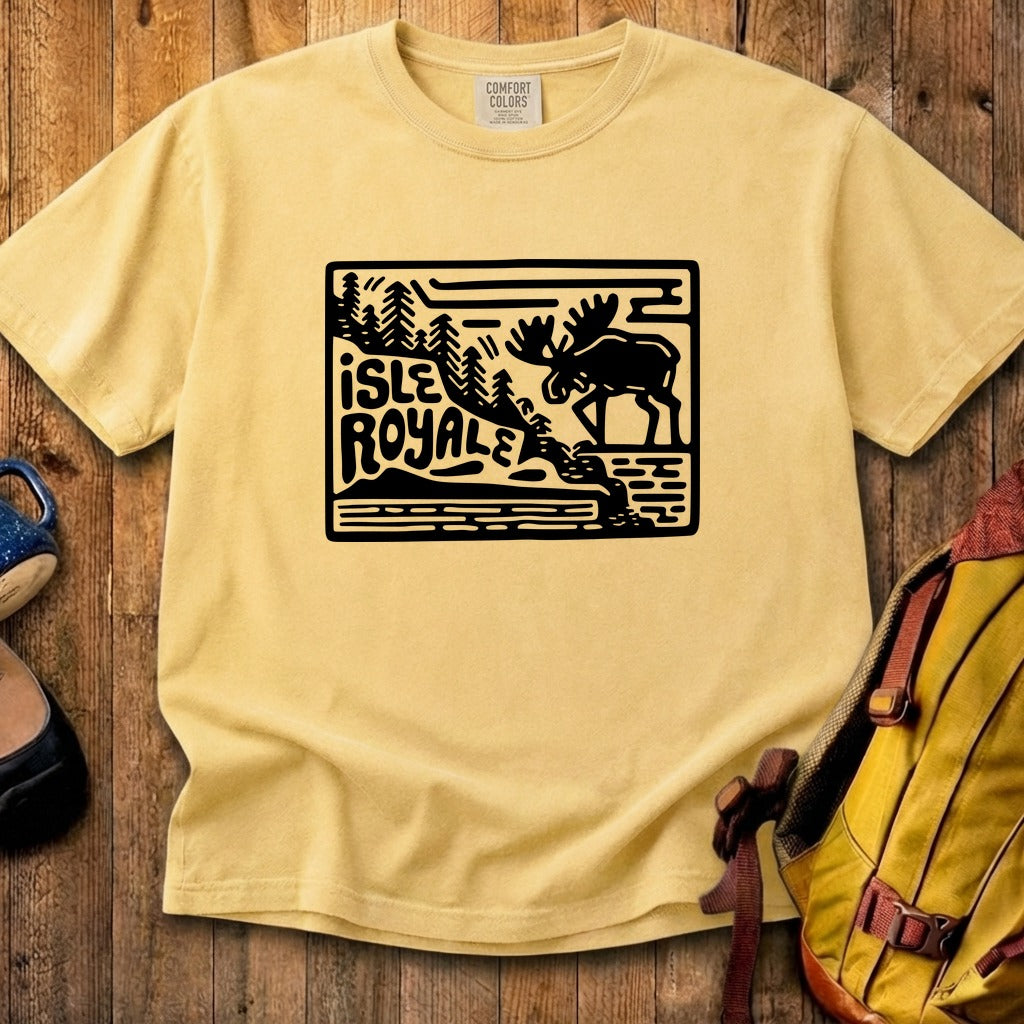 Isle Royale National Park Cotton T-Shirt