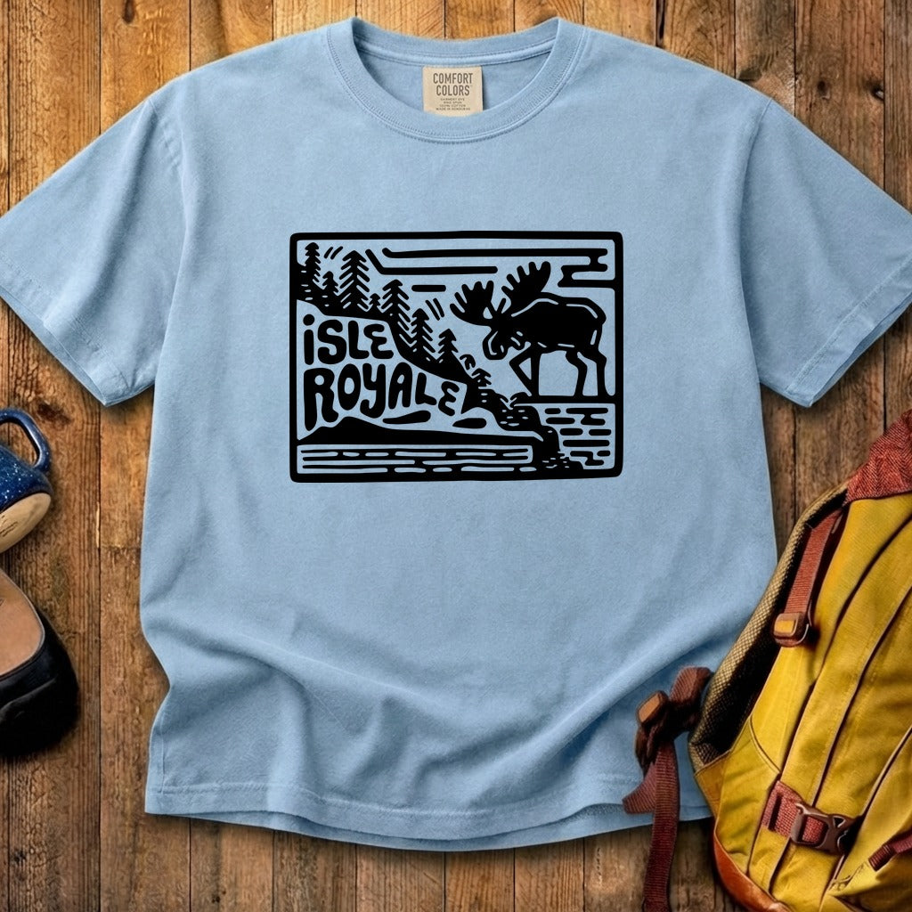 Isle Royale National Park Cotton T-Shirt