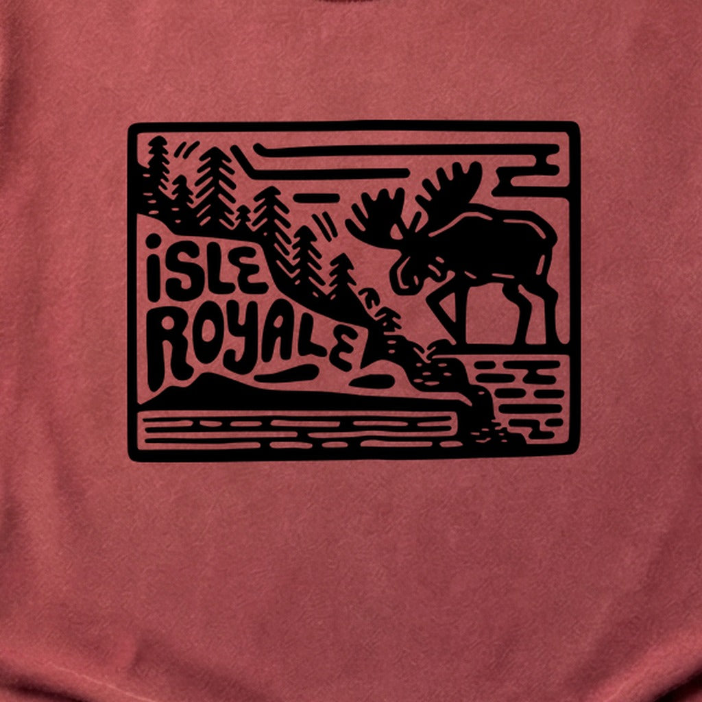 Isle Royale National Park Cotton T-Shirt