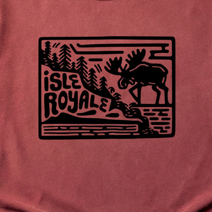 Isle Royale National Park Cotton T-Shirt