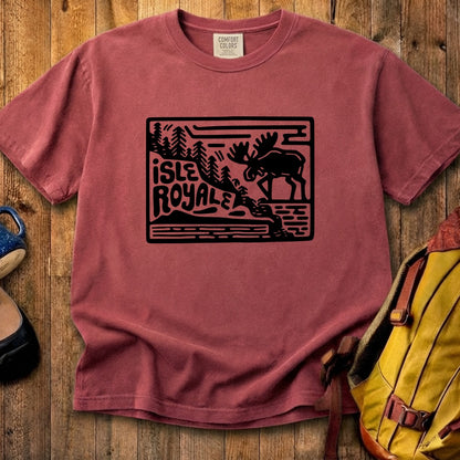 Isle Royale National Park Cotton T-Shirt