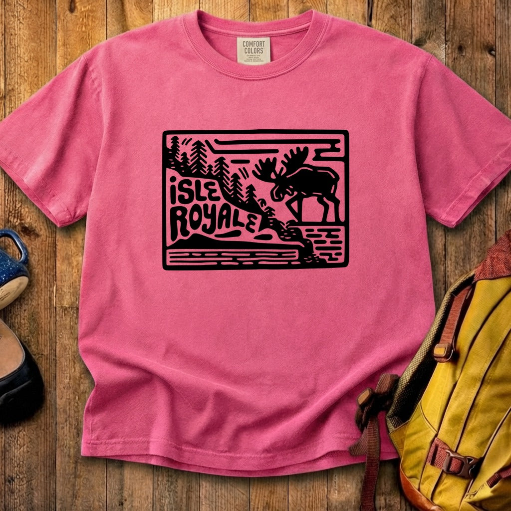 Isle Royale National Park Cotton T-Shirt