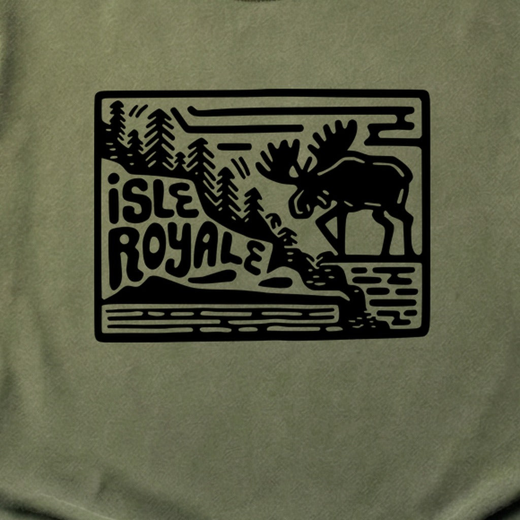 Isle Royale National Park Cotton T-Shirt