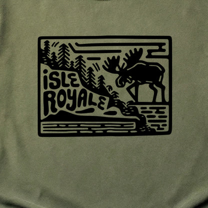 Isle Royale National Park Cotton T-Shirt