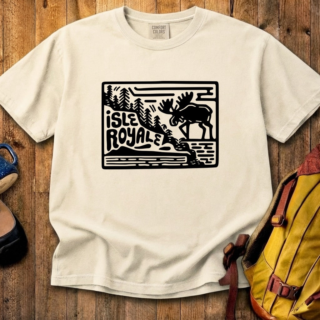 Isle Royale National Park Cotton T-Shirt